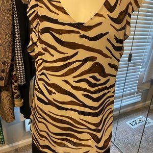 Zebra top by Cabi fall 2019
